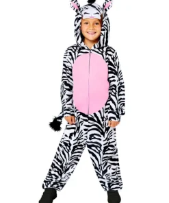 Déguisement enfant Zèbre Onesie - 6-8 ans