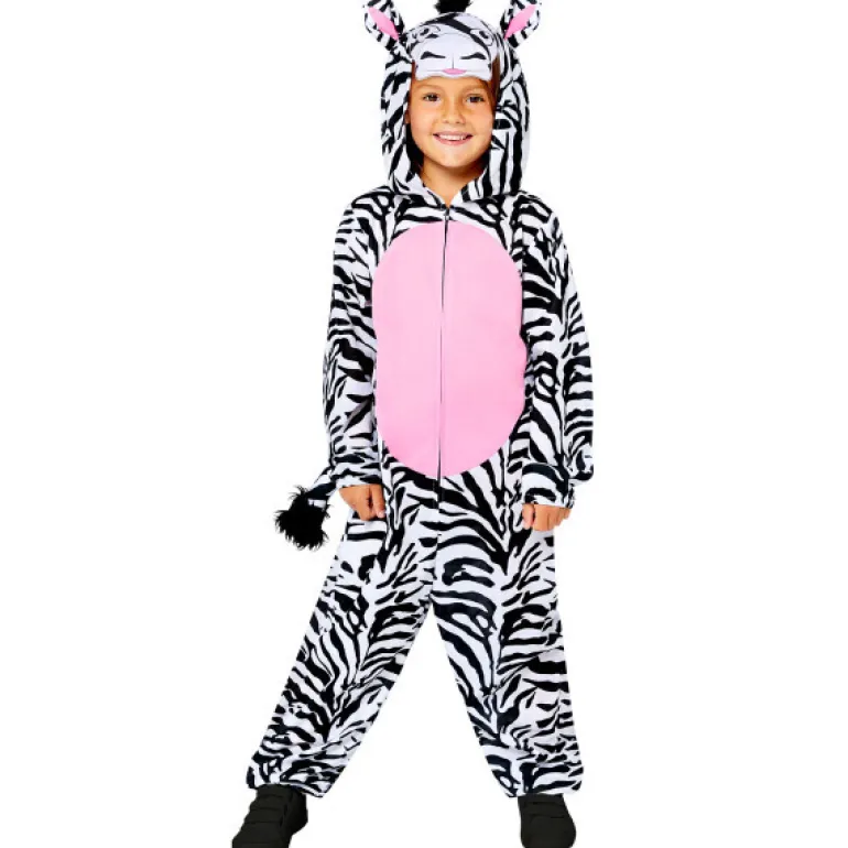 Déguisement enfant Zèbre Onesie - 6-8 ans