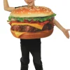 Déguisement hamburger pour enfants - mousse - taille unique