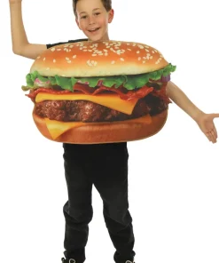 Déguisement hamburger pour enfants - mousse - taille unique