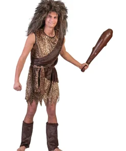 Déguisement Homme des Cavernes Vieux Chasseur - Taille 56/58