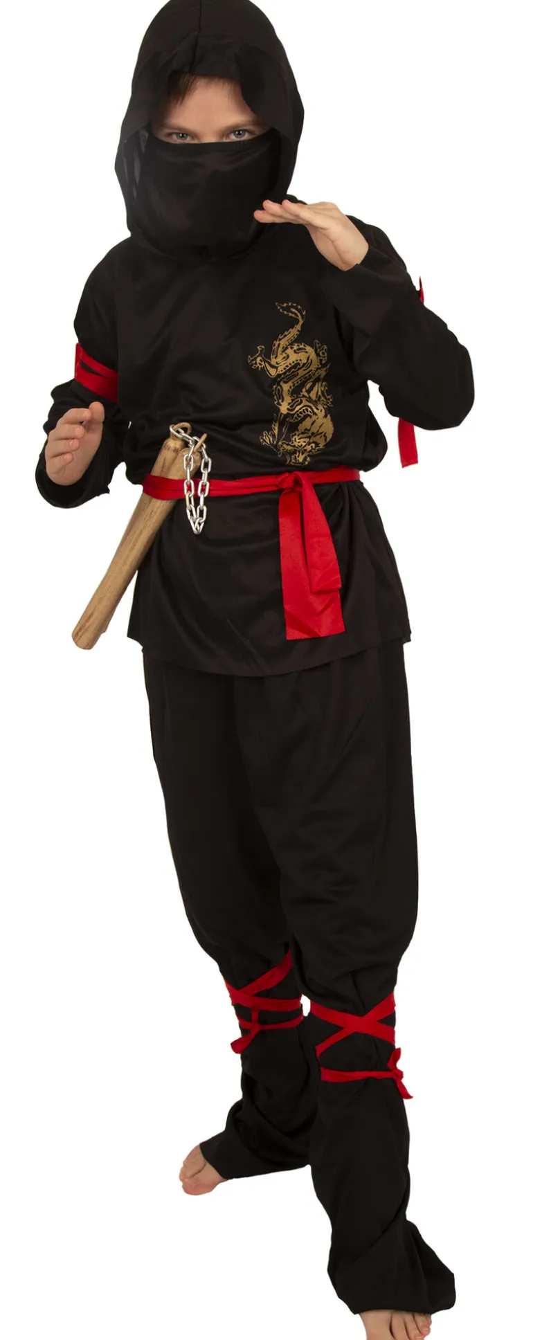 Déguisement Ninja Golden Dragon - Taille 116