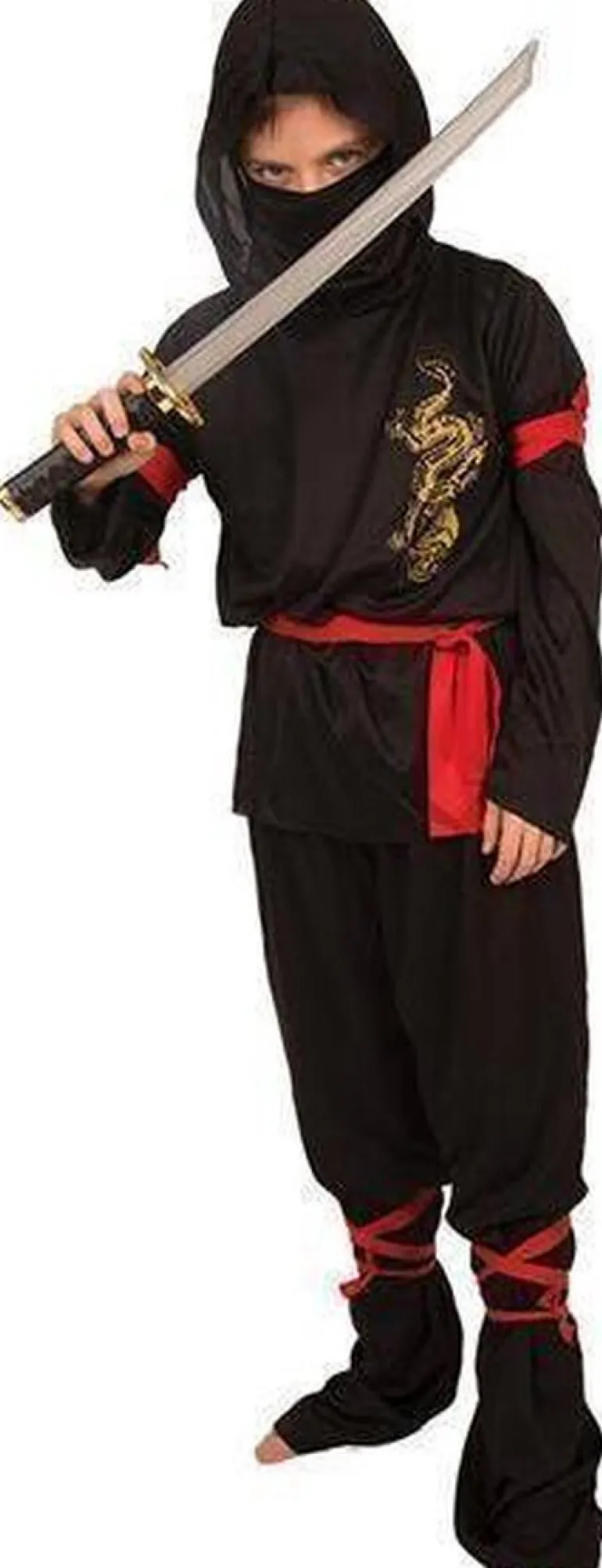 Déguisement Ninja Golden Dragon - Taille 140