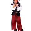 Déguisement Pirate Coeur Noir Garçon - Taille 119