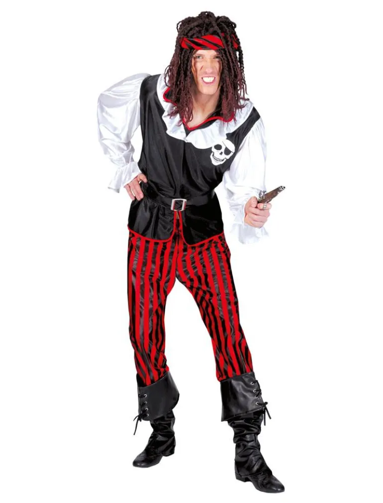 Déguisement Pirate Cœur Noir - Taille 56/58