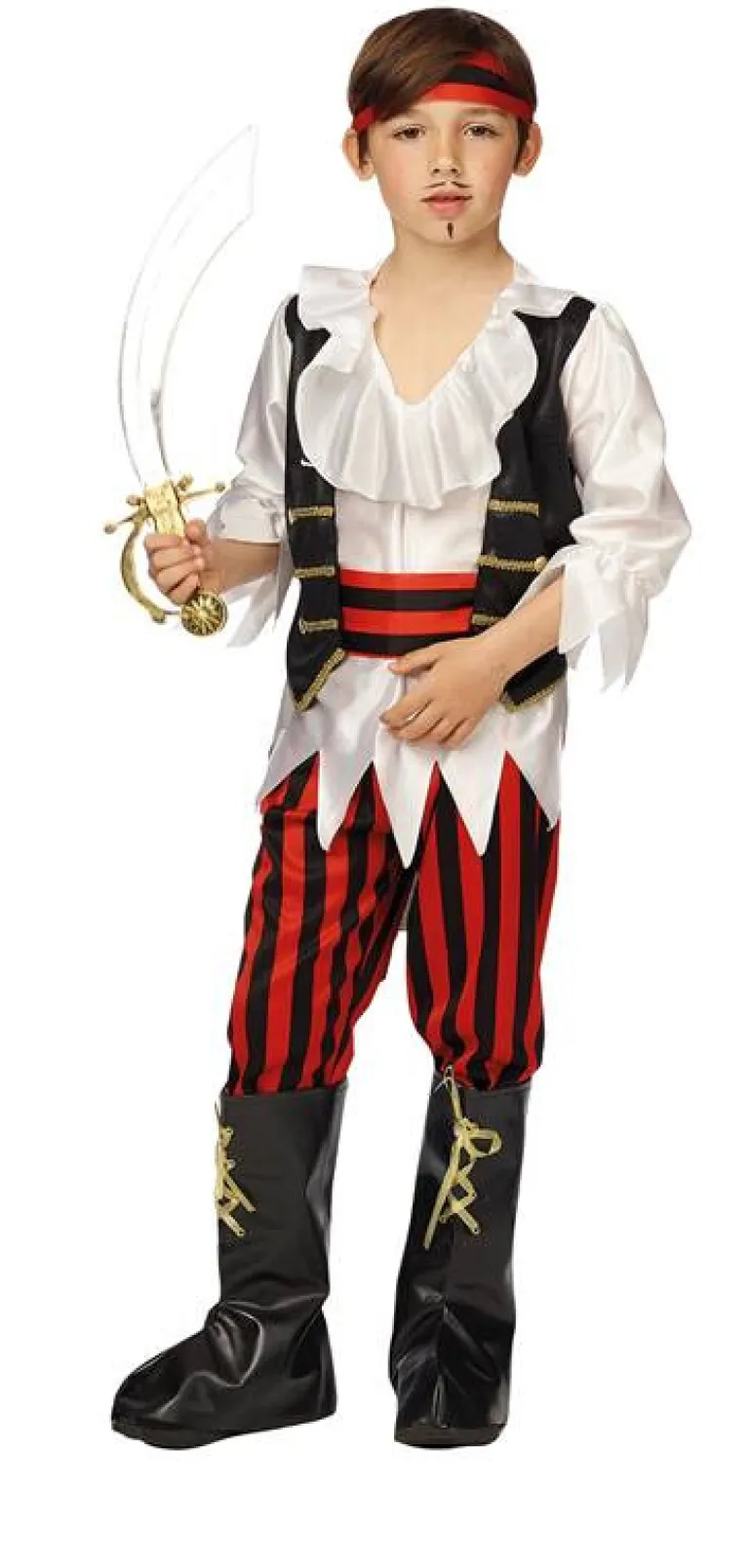 Déguisement Pirate Garçon - Taille 116