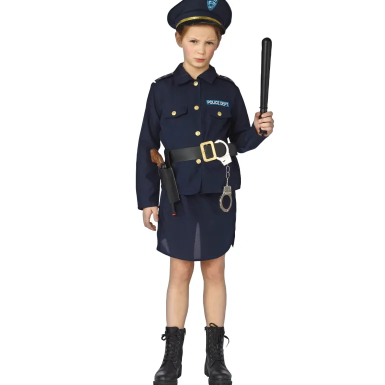 Déguisement Policier Fille - Taille 104