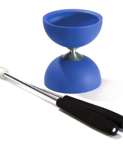 Diabolo caoutchouc bleu