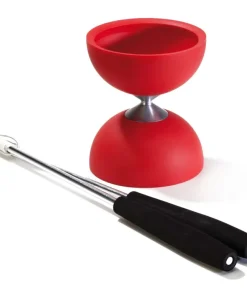 Diabolo caoutchouc rouge