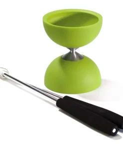 Diabolo caoutchouc vert
