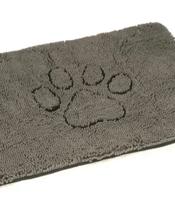 Dirty dog tapis gris 88 x 68 cm