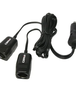 Double prise 12 V avec 2 m cable