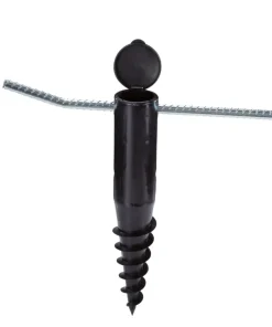 Douille de fixation avec barre à visser