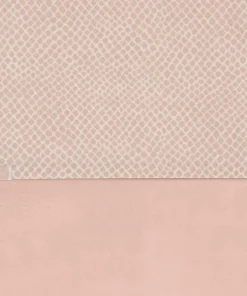 Drap 75 x 100 cm Snake Pale Pink Coton