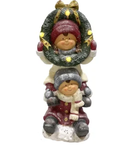 Duo garçons hiver 62cm