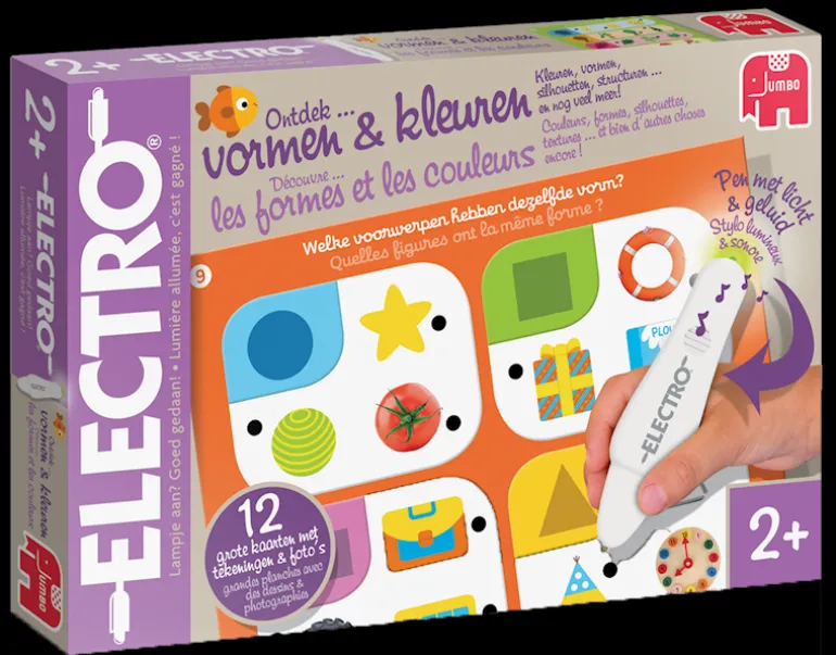 Electro découvre les formes et les couleurs