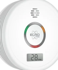 ELRO PRO PK4910 Design Détecteur de monoxyde de carbone avec batterie de 10 ans