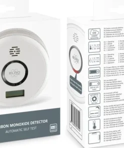 ELRO PRO PK4910 Design Détecteur de monoxyde de carbone avec batterie de 10 ans