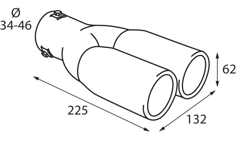 Embout D' Échappement TS-26