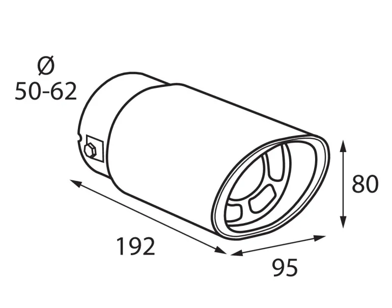 Embout D' Échappement TS-03