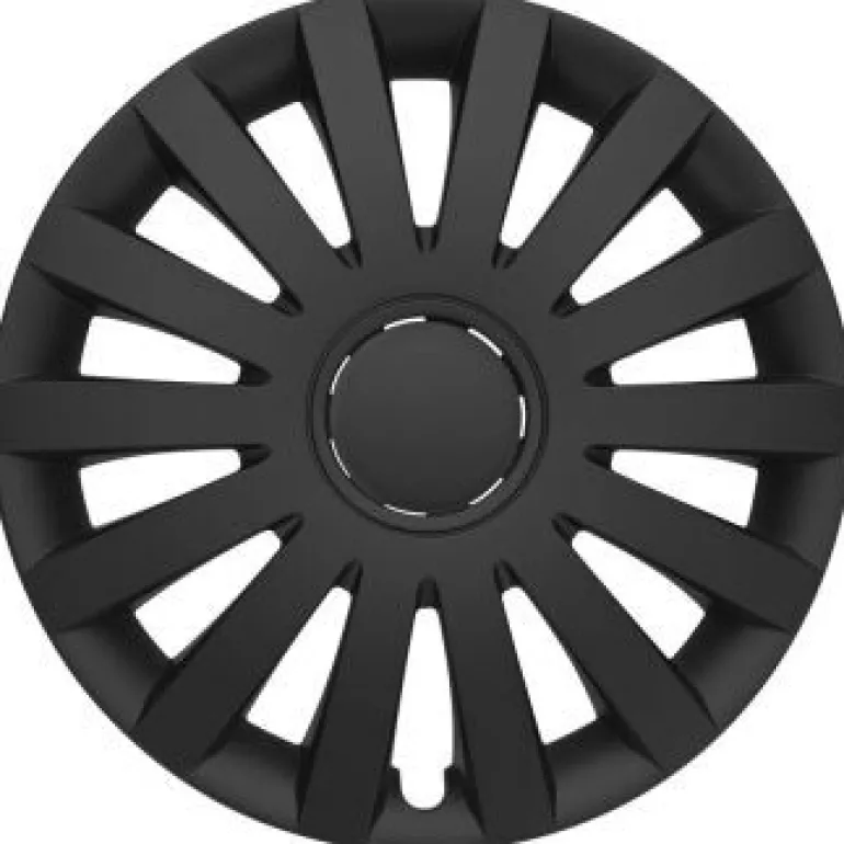 Enjoliveur 15 set de 4 noir mat