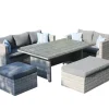 Ensemble lounge Ankara en imitation osier
