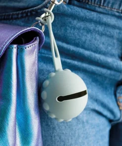 Etui pour sucette gris clair