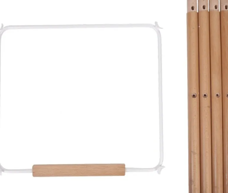 Evolu Extra Set De Pieds Longues + Repose Pieds Bois Blanc Naturel