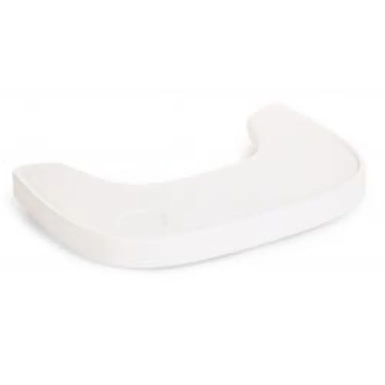 Evolu Tablette de chaise - ABS - Blanc + Napperon en silicone