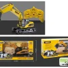 Excavatrice avec télécommande