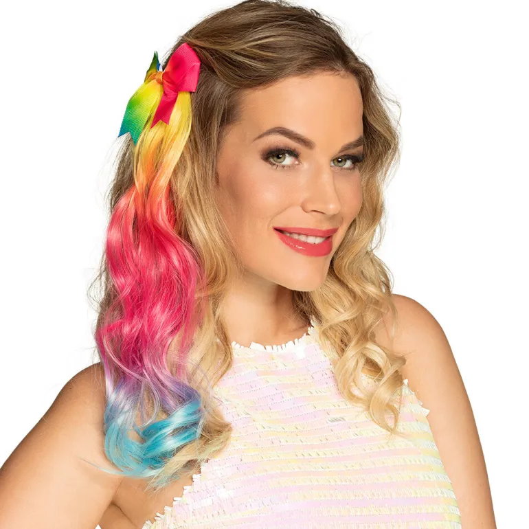 Extension de Cheveux Arc-en-ciel