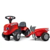 Falk tracteur marchant Massey Ferguson avec remorque