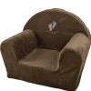 Fauteuil enfant taupe