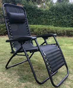 Fauteuil relax - noir