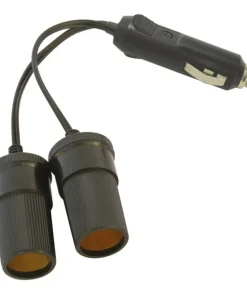 Fice allume-cigare double 12 V