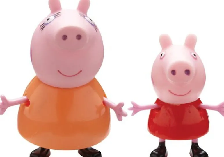 Figurines Peppa Pig , adulte + enfant