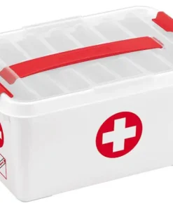 First aid boîte de rangement 6 L