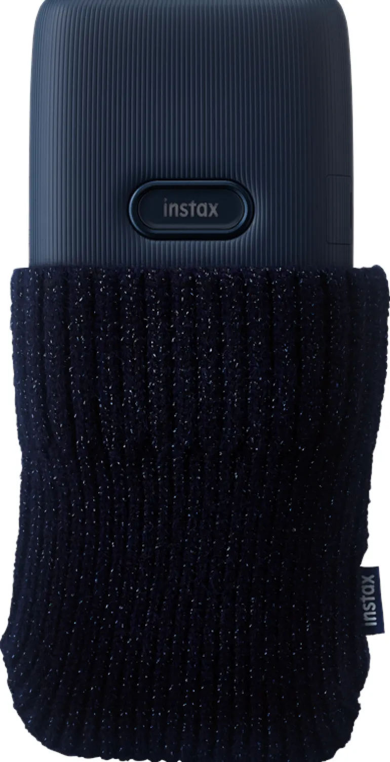Fujifilm Instax Mini Link housse chaussette - Bleu foncé