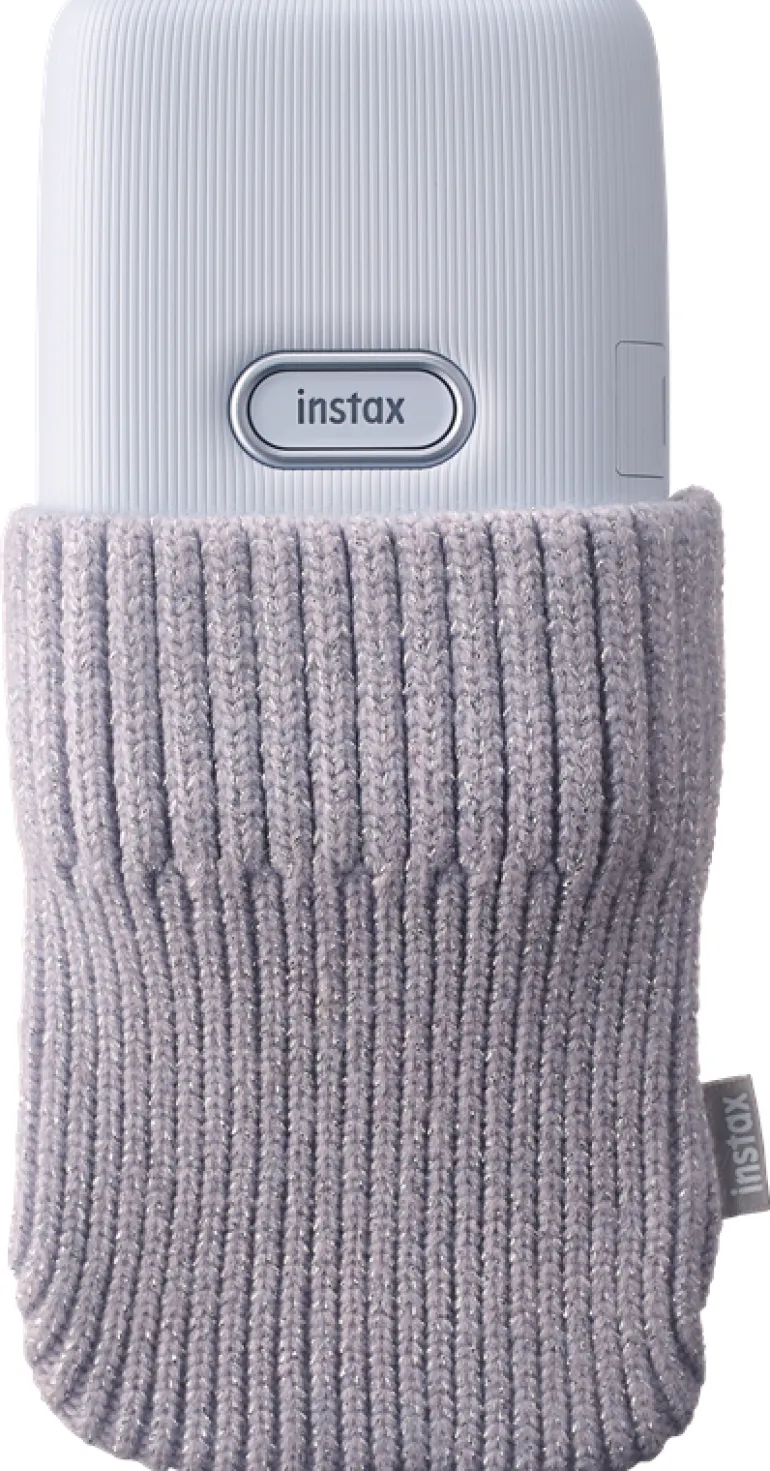 Fujifilm Instax Mini Link housse chaussette - Blanc