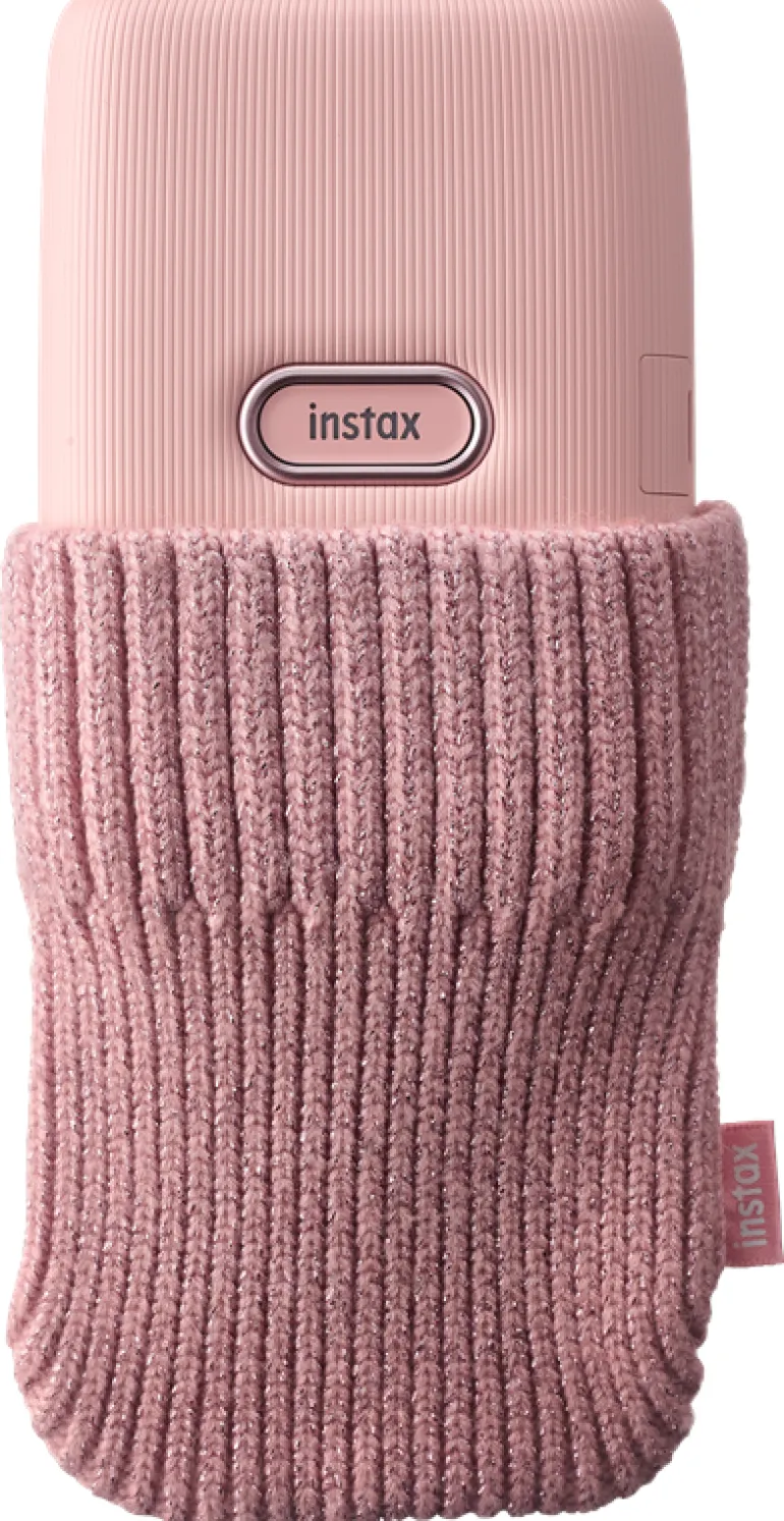Fujifilm Instax Mini Link housse chaussette - Rose