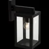 Gaia mur noir IP44 E27 60W