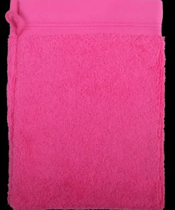 Gant de toilette 15 x 21 cm fuchsia