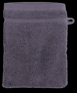 Gant de toilette dark grey 16x21 cm