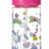 Gobelet avec paille Tritan 540ml rose