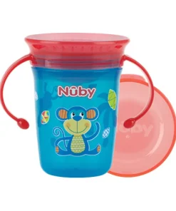 Gobelet magique 360° avec anses - AQUA- 240ml - 6m+