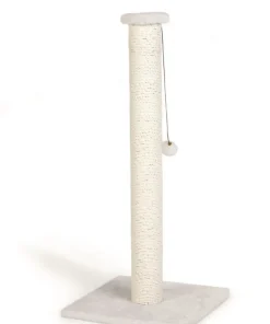 Grattoir serpa blanc 40 x 40 x 90 cm