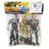 Guerrier militaire 3 pcs