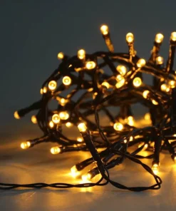 Guirlande lumineuse avec 80 lampes cuivre blanc chaud LED - 6m