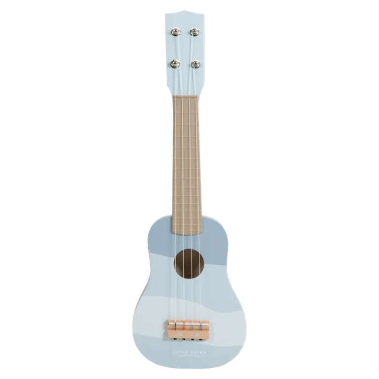 Guitare bleu