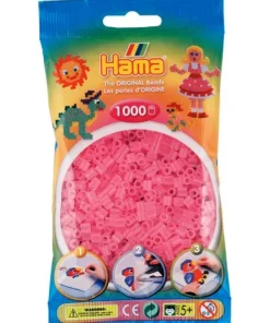 Hama midi perles 1000 pcs rose transparent rose
